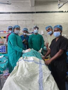 जिला चिकित्सालय में 07 वर्षीय गौरव का हुआ सफल टॉन्सिल ऑपरेशन