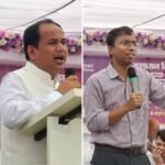 मुख्यमंत्री की अपील का असर कलेक्टर-सीईओ कार पूलिंग कर पहुंचे सुशासन शिविर
