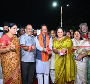 मुख्यमंत्री श्री विष्णुदेव साय ने किया कचना रेलवे ओवरब्रिज का लोकार्पण
