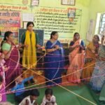 आंगनबाड़ी केंद्र में सुपोषण चौपाल का किया गया आयोजन