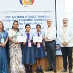 BRICS 2026 में रायपुर के. जी. उमाठे विद्यालय का स्कूल जियोस्पेशियल प्रोजेक्ट शोकेस के लिए हुआ चयन
