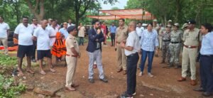 कोडार डेम में बाढ़ आपदा पर मॉक ड्रिल का हुआ आयोजन