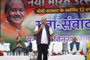 नया भारत उत्सव’ में सांसद बृजमोहन अग्रवाल का ‘जेन जी’ से सीधा संवाद, युवाओं के सवालों के सहजता से दिए जवाब