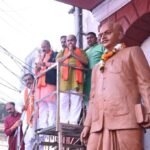 नशामुक्त समाज के संकल्प के साथ तीसरे दिन भी जारी रही विधायक पुरन्दर मिश्रा की जनजागरण पदयात्रा